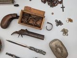 a lot of different items that are on the table