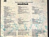 the back cover of a record with an image of a crowd of people