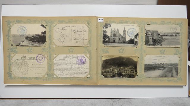Divers : Lot de 24cpa avec cachets : Marine française, Service à ...