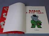 a book with a picture of a cartoon character in it
