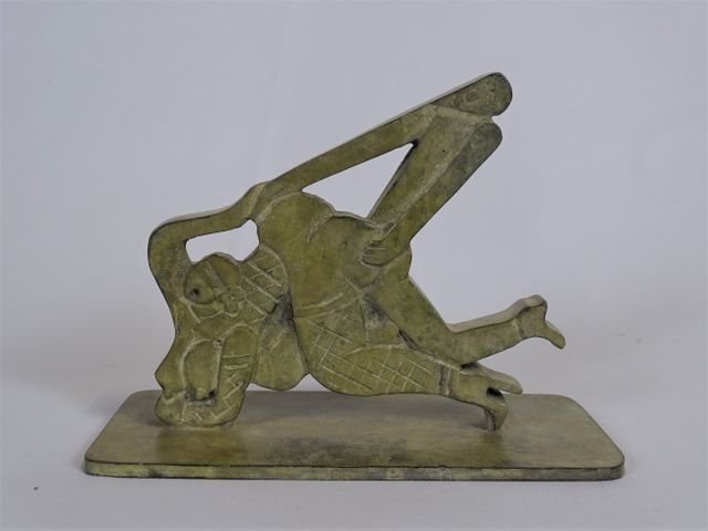 Bernard LACHANIETTE (né en 1949). « Tout Spinoza » 2008. Bronze. ...