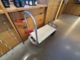 a dolly with a handle on it in a room