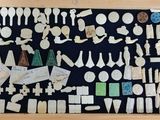 a picture of a picture of a display of various items