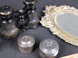 a lot of objects that are sitting on a table