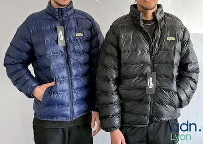Lot de 2 doudounes sans capuche - KAPORAL - Taille L - Bleu …