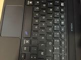 a close up of a laptop with a keyboard on it