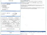 a close up of a document with a barcode on it