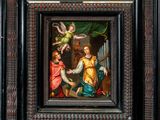 an image of a painting of a group of people in a room