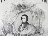 a drawing of a man sitting in a chair with a book