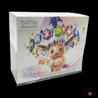 the box for the pokemon trading card game has a picture of a pikachu on it
