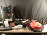 a table with a lot of tools and tools on it