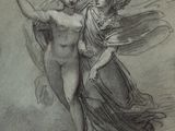 an image of a drawing of two women standing next to each other