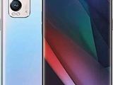 vue arrière et latérale d'un téléphone OnePlus blanc et bleu