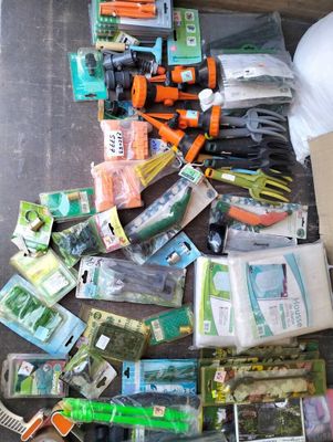 a lot of different items that are on the floor