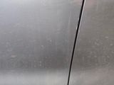 a close up of a door handle on a car