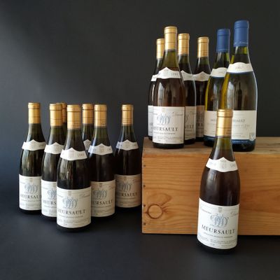 Douze btles MEURSAUT blanc, Darnat, 1989 - Photo 1