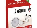 the bialetti coffee maker in a box with its lid open