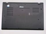 a black laptop that is sitting on a table