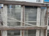 a pallet that has a bunch of windows on it