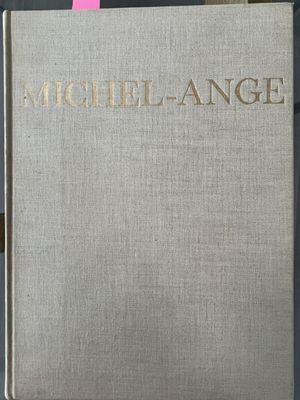 the front cover of a book with gold lettering on it