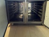 a large oven that is sitting inside of a kitchen