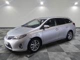 a picture of a silver toyota venza parked in a garage
