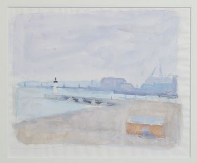 Jacques TRUPHÉMUS (1922-2017) Port du Nord