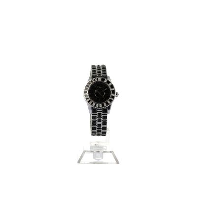 DIOR Christal Montre bracelet de dame en acier