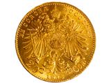 une image d'une pièce d'or sur fond blanc