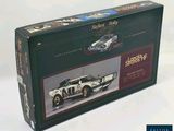 the box is open to show the model of a sports car