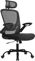 SONGMICS - Une chaise de bureau ergonomique en toile, appui-…