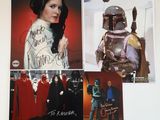 Photos dédicacées des personnages de l'Empire dans « Star Wars »