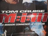 l'affiche du film « Mission », avec Tom Cruise