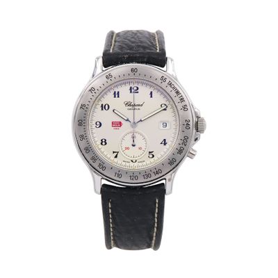 a close up of a watch on a white background