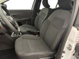 the interior of a car with the front seats folded down