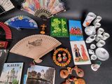 many items that are sitting on the table together