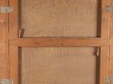 a picture of a picture of a wooden frame on the wall