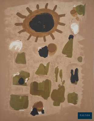 une image représentant un tableau où l'on voit un soleil entouré de personnes