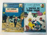 lot of 2 french comic books les cargos et l ' enfer de xide - xique