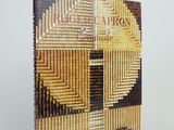 an image of a book with a picture of a building made out of bamboo sticks