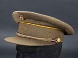 an image of a military hat on a mannequin head