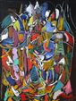 André LANSKOY (1902-1976)
Composition abstraite
Gouache sur papie