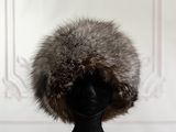 a fur hat on a mannequin head on a mannequin head