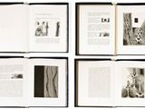 four pages of a book with pictures of animals on them