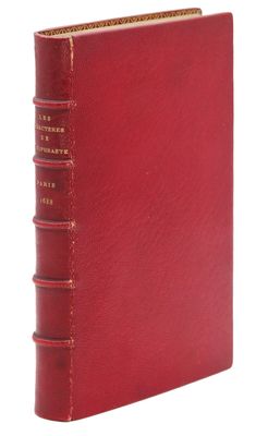 [LA BRUYÈRE (Jean de)]. Les Caractères de Théophraste tradui…