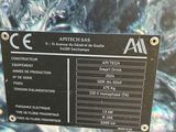 an image of a close up of a sign on a machine