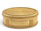 an image of a gold box with a star design on it