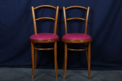 JACOB & JOSEPH KOHN Modèle Viennois, paire de chaises de bis…