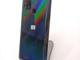 the back of a samsung galaxy note 10 lite with a rainbow - colored back