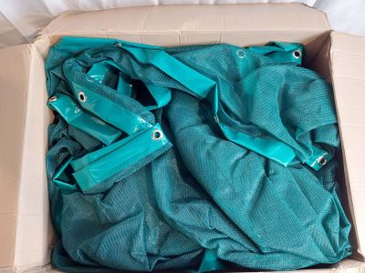 a box with a bunch of clothes inside of it